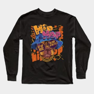 Pitbull Hip Hop was born in Since1973 Graffiti Long Sleeve T-Shirt